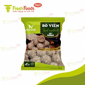 Thịt bò viên Novie 500g