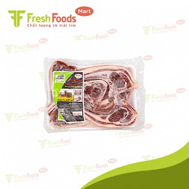 Sườn cừu Úc đông lạnh cắt miếng