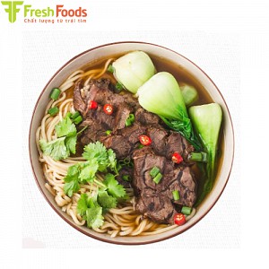 Món lạ mà quen – Bắp hoa bò Mỹ kết hợp cùng mì tươi