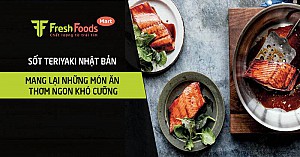 Sốt Teriyaki Nhật Bản mang lại những món ăn thơm ngon khó cưỡng