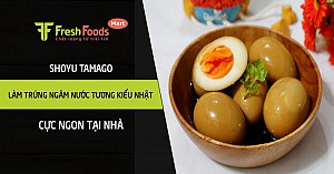 Shoyu Tamago – Làm trứng ngâm nước tương kiểu Nhật cực ngon tại nhà