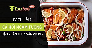 Cách làm cá hồi ngâm tương đậm vị, ăn ngon vấn vương