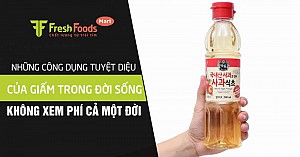 Những công dụng tuyệt diệu của giấm trong đời sống, không xem phí cả một đời