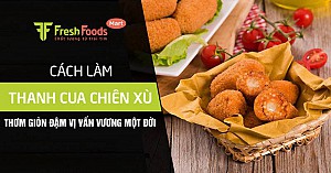 Cách làm thanh cua chiên xù thơm giòn đậm vị vấn vương một đời