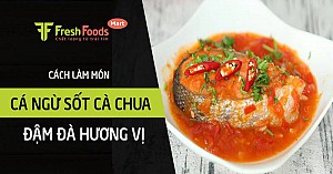 Cách làm món cá ngừ sốt cà chua đậm đà hương vị