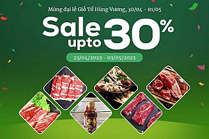 [Sale UPTO 30%] Đón tuần lễ vàng – Nhận quà ngập tràn cùng T&P Fresh Foods Mart