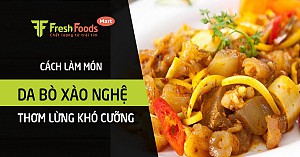 Cách làm món da bò xào nghệ thơm lừng khó cưỡng