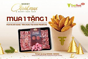 MERRY CHRISTMAS AND HAPPY NEW YEAR DEAL SỐC NHẤT NĂM – FRESH FOODS MART MUA 1 TẶNG 1