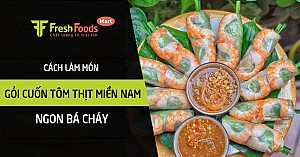 Cách làm gỏi cuốn tôm thịt miền Nam ngon bá cháy