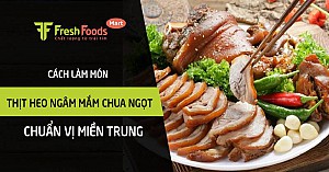 Cách làm món thịt heo ngâm mắm chua ngọt chuẩn vị miền Trung