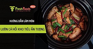 Hướng dẫn làm món lườn cá hồi kho tiêu ấn tượng