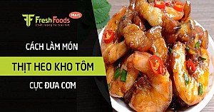 Cách làm món thịt heo kho tôm cực đưa cơm