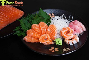 Cách thưởng thức sashimi cá hồi đúng chuẩn kiểu Nhật