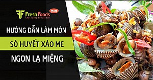 Bật mí cách làm sò huyết xào me ngon lạ miệng