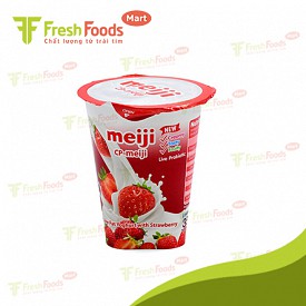 Meiji Yoghurt with Strawberry