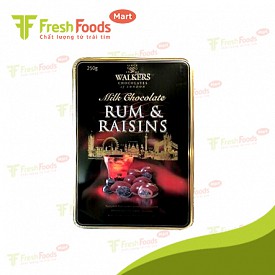 Kẹo SCL Milk chocolate Rum&raisins 250g